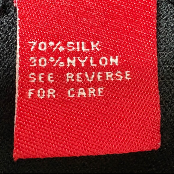 525 America Y2K Hot Pink & Black ‘D’ Monogram Silk Top Preppy Tenniscore It Girl - Picture 7 of 12